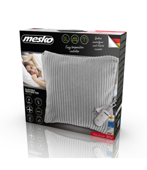 Mesko | Electirc heating pad | MS 7429 | Number of heating levels 2 | Number of persons 1 | Washable | Remote control | 80 W | G