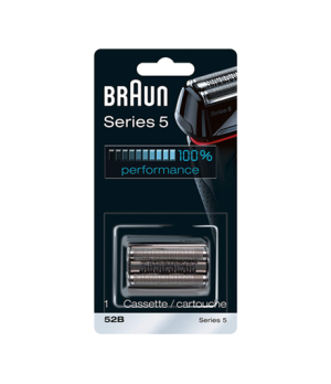 Braun | 52B | Head Replacement Pack | Black