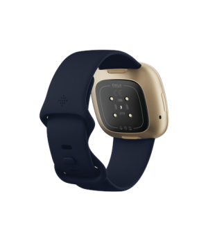 Fitbit Versa 3 Smart watch NFC GPS (satellite) AMOLED Touchscreen Activity monitoring 24/7 Waterproof Bluetooth Wi-Fi Midnight/S