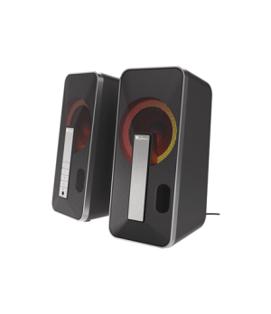 Genesis | Computer Speaker | Helium 100BT RGB | Bluetooth | Silver/Black | Gaming Speakers | Wireless connection