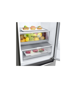 LG | Refrigerator | GBB72PZEMN | Energy efficiency class E | Free standing | Combi | Height 203 cm | No Frost system | Fridge ne