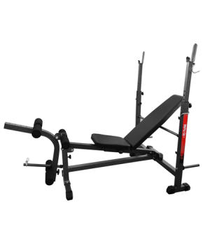 WNQ 518GA 5-Ways Weight Lifting Bench 167 x 100 x 100 cm Black Max user weight 150 kg