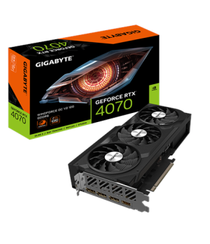 Gigabyte GeForce RTX 4070 WINDFORCE OC V2 12G | NVIDIA | 12 GB | GeForce RTX 4070 | GDDR6 | HDMI ports quantity 1 | PCI-E 4.0 | 