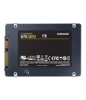 Samsung | SSD | 870 QVO | 1000 GB | SSD form factor 2.5" | Solid-state drive interface SATA III | Read speed 560 MB/s | Write sp