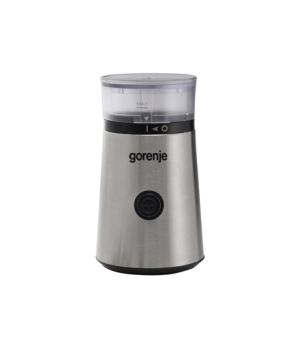 Gorenje | SMK150E | Coffee grinder | 150 W | Coffee beans capacity 60 g | Lid safety switch | Stainless steel