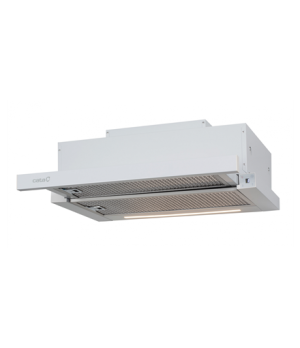 CATA | Hood | TFH 6630 WH | Energy efficiency class A+ | Telescopic | Width 60 cm | 605 m³/h | Touch control | White | LED