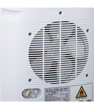 Adler | Air Dehumidifier | AD 7917 | Power 200 W | Suitable for rooms up to 60 m³ | Water tank capacity 2.2 L | White