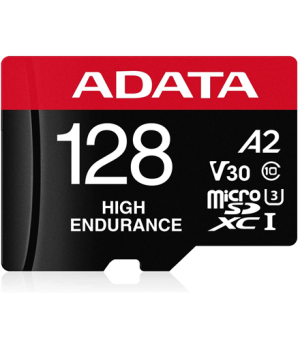 ADATA | AUSDX128GUI3V30SHA2-RA1 Memory Card | 128 GB | MicroSDXC | Flash memory class 10 | Adapter