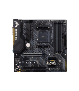 Asus | TUF GAMING B450M-PLUS II | Processor family AMD | Processor socket AM4 | DDR4 | Memory slots 4 | Number of SATA connector