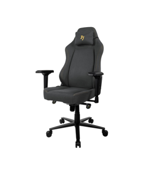 Arozzi Gaming Chair Primo Woven Fabric Black/Grey/Gold logo