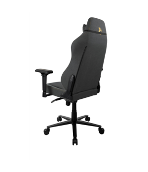 Arozzi Gaming Chair Primo Woven Fabric Black/Grey/Gold logo