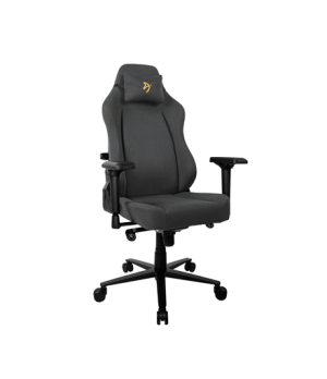 Arozzi Gaming Chair Primo Woven Fabric Black/Grey/Gold logo