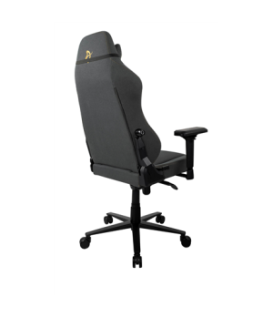 Arozzi Gaming Chair Primo Woven Fabric Black/Grey/Gold logo