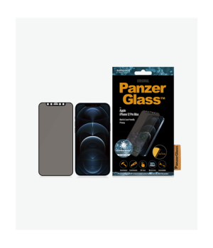 PanzerGlass | Apple | iPhone 12 Pro Max | Glass | Black | Privacy glass