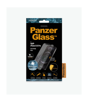 PanzerGlass | CamSlider AB | Apple | iPhone 12/12 Pro | Tempered glass | Black | Case friendly | Privacy glass