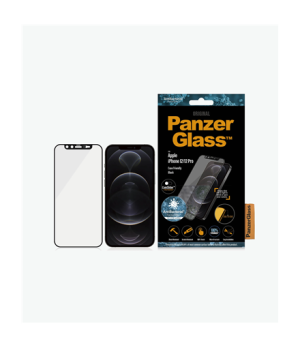 PanzerGlass | CamSlider AB | Apple | iPhone 12/12 Pro | Tempered glass | Black | Case friendly | Privacy glass