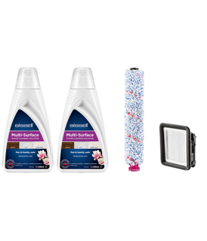 Bissell | Cleaning Pack | MultiSurface (2xDetergents+Brushroll+Filter)