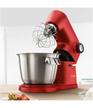 Bosch | Kitchen Machine | OptiMUM MUM9A66R00 | 1600 W | Number of speeds 7 | Bowl capacity 5.5 L | Red