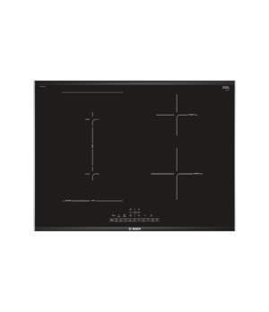 Bosch | PVS775FC5E | Induction hob | Induction | Number of burners/cooking zones 4 | DirectSelect | Timer | Black