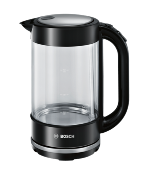 Bosch | Kettle | TWK70B03 | Electric | 2400 W | 1.7 L | Glass/Stainless steel | 360° rotational base | Transparent