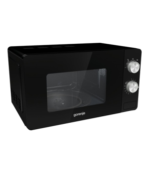 Gorenje | Microwave oven | MO20E1B | Free standing | 20 L | 800 W | Black