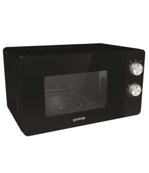 Gorenje | Microwave oven | MO20E1B | Free standing | 20 L | 800 W | Black