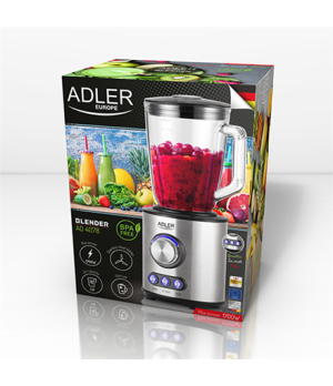 Adler | Blender | AD 4078 | Tabletop | 1700 W | Jar material Glass | Jar capacity 1.5 L | Ice crushing | Stainless steel