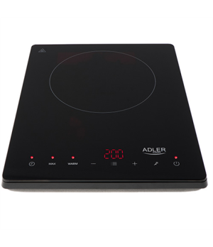 Adler | Hob | AD 6513 | Number of burners/cooking zones 1 | LCD Display | Black | Induction