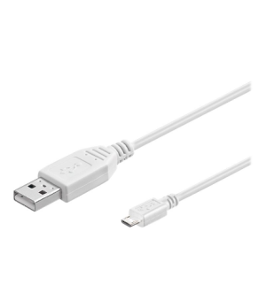 Goobay | Micro USB charging and sync cable | 43837 | USB-A 2.0 to Micro-USB USB 2.0 male (type A) | USB 2.0 micro male (type B)