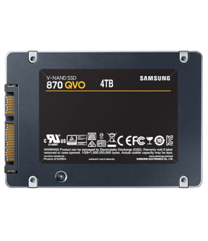 Samsung | SSD | 870 QVO | 4000 GB | SSD form factor 2.5" | Solid-state drive interface SATA III | Read speed 560 MB/s | Write sp