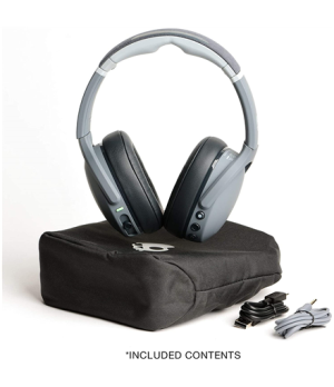 Skullcandy | Wireless Headphones | Crusher Evo | Wireless | Over-Ear | Microphone | Wireless | Chill Grey