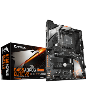 Gigabyte | B450 AORUS ELITE V2 1.0 | Processor family AMD | Processor socket AM4 | DDR4 DIMM | Memory slots 4 | Number of SATA c