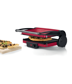 Bosch | TCG4104 | Grill | Contact | 2000 W | Red