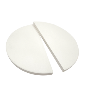 TunaBone Half moon pizza stone 170mm for Kamado 21inch