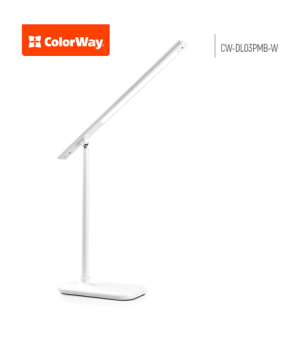 ColorWay | lm | LED Table Lamp Portable & Flexible with Built-in Battery | Yellow Light: 2800-3200, Natural Light: 4000-4500, Wh