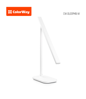 ColorWay | lm | LED Table Lamp Portable & Flexible with Built-in Battery | Yellow Light: 2800-3200, Natural Light: 4000-4500, Wh