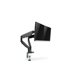 Digitus | Desk Mount | Universal Dual Monitor Mount with Gas Spring and Clamp Mount | Swivel, height adjustment, rotate | Black