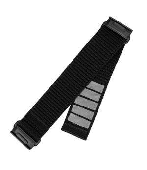 Fixed | Sporty Strap for Garmin QuickFit 26mm | 160-210 | Black | Nylon