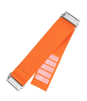 Fixed | Sporty Strap for Garmin QuickFit 26mm | 160-210 mm | Orange | Nylon