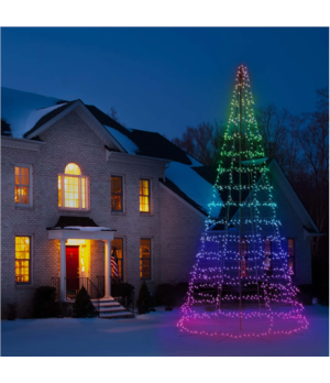 Twinkly|Light Tree 3D Smart LED 300, 2m|RGBW – 16M+ colors + Warm white