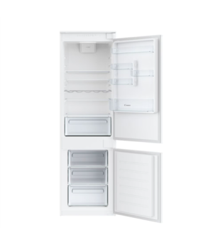 Candy Refrigerator | CBL3518EVW | Energy efficiency class E | Built-in | Combi | Height 177.2 cm | Fridge net capacity 190 L | F