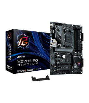 ASRock X570S PG RIPTIDE | Processor family AMD | Processor socket AM4 | DDR4 | Supported hard disk drive interfaces SATA, M.2 | 