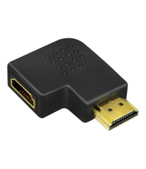 HDMI Adapter, AM to AF in 90 degree flat angled | Logilink