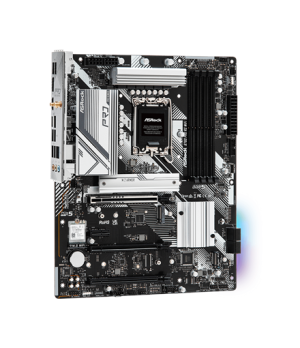 ASRock B760 PRO RS WIFI | Processor family Intel | Processor socket LGA1700 | DDR5 DIMMs | Supported hard disk drive interfaces 