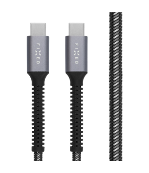 Fixed | Armor Cable USB-C/USB-C, 1.2 m, 240W | FIXDA-CC12-GR