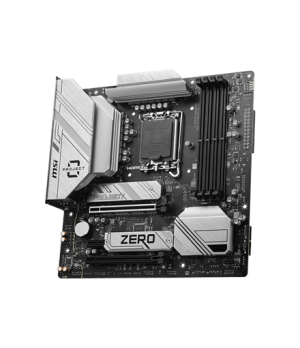 MSI B760M PROJECT ZERO | Processor family Intel | Processor socket LGA1700 | DDR5 | Supported hard disk drive interfaces SATA, M