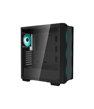 Deepcool | MID TOWER CASE  (with four LED fans of Marrs Green) | CC560 | Side window | Black | Mid-Tower | Power supply included