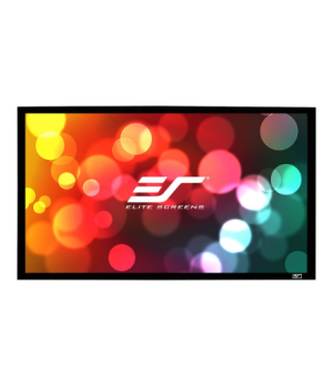 Elite Screens ER135WH1 Sable Fixed Frame HDTV Projection Screen