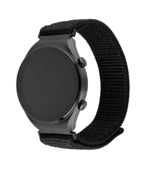 Fixed | Sporty Strap with Quick Release 20mm for Smartwatch | 160-210 mm | Black | Nylon