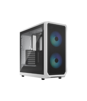 Fractal Design | Focus 2 | Side window | RGB White TG Clear Tint | Midi Tower | Power supply included No | ATX